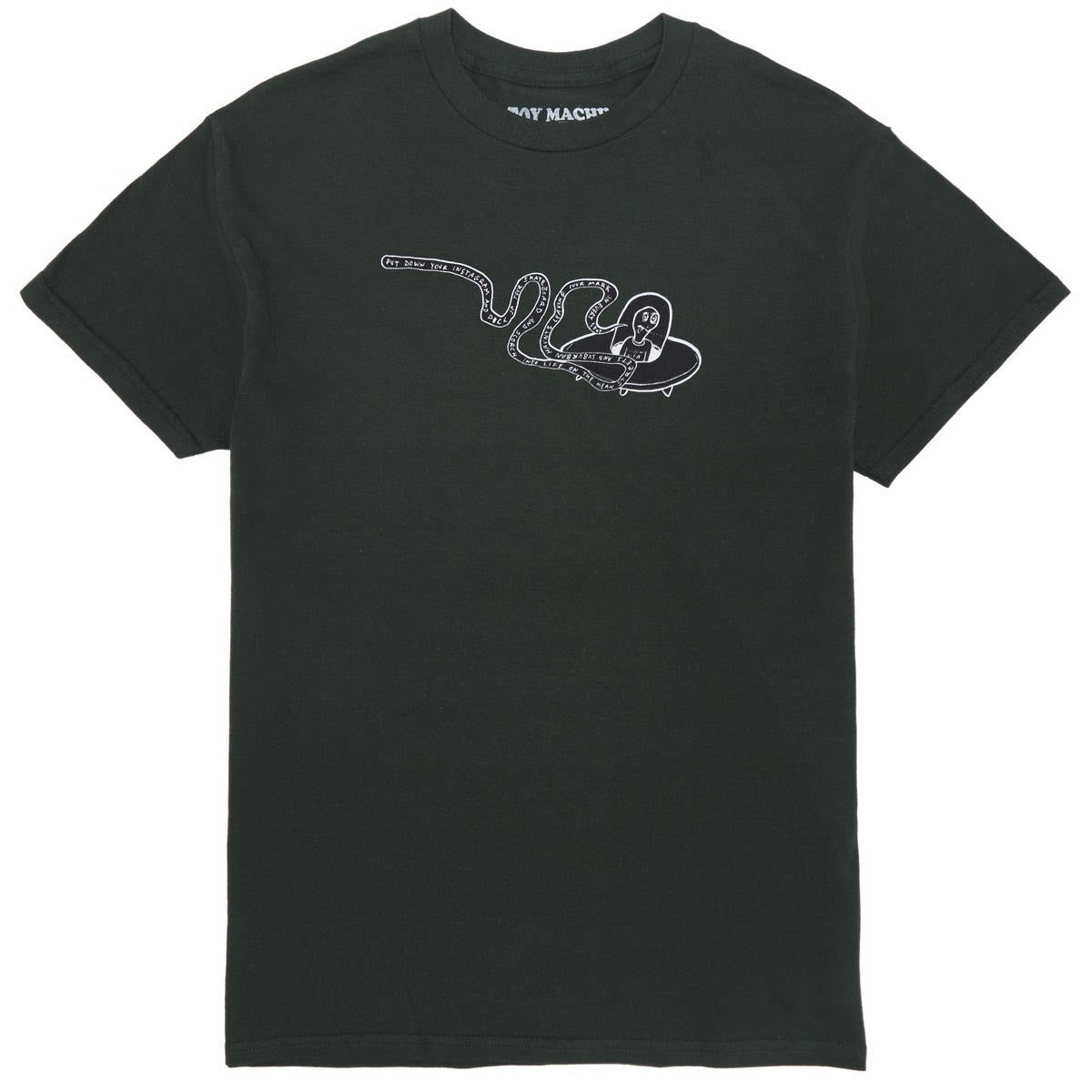 Toy Machine Flying Saucer T-Shirt - Forest image 1