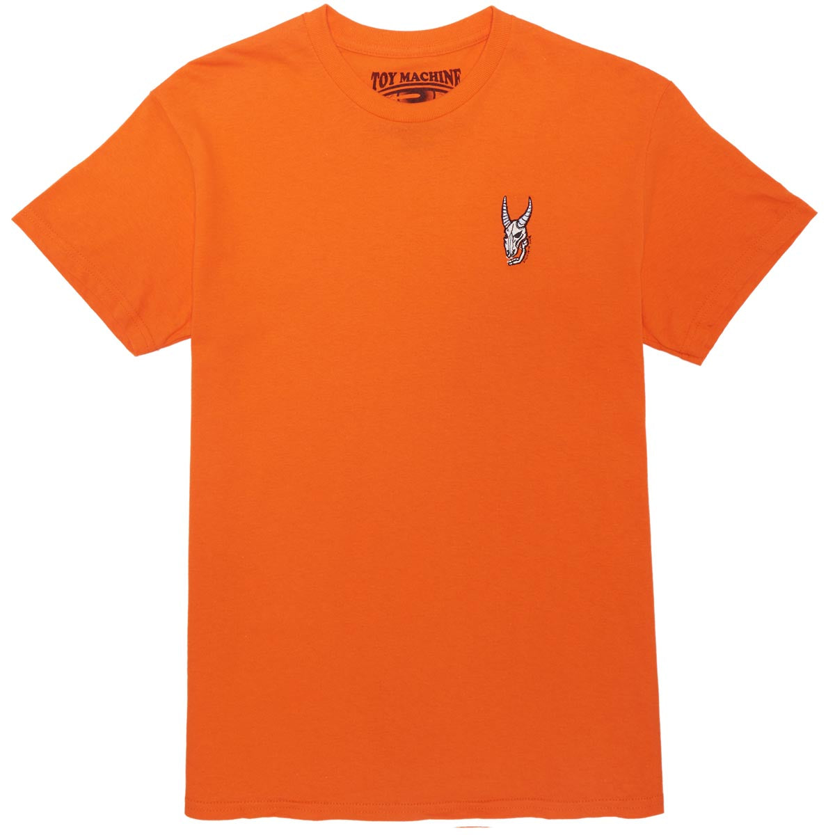 Toy Machine Heavy Metal Embroidered T-Shirt - Orange image 1