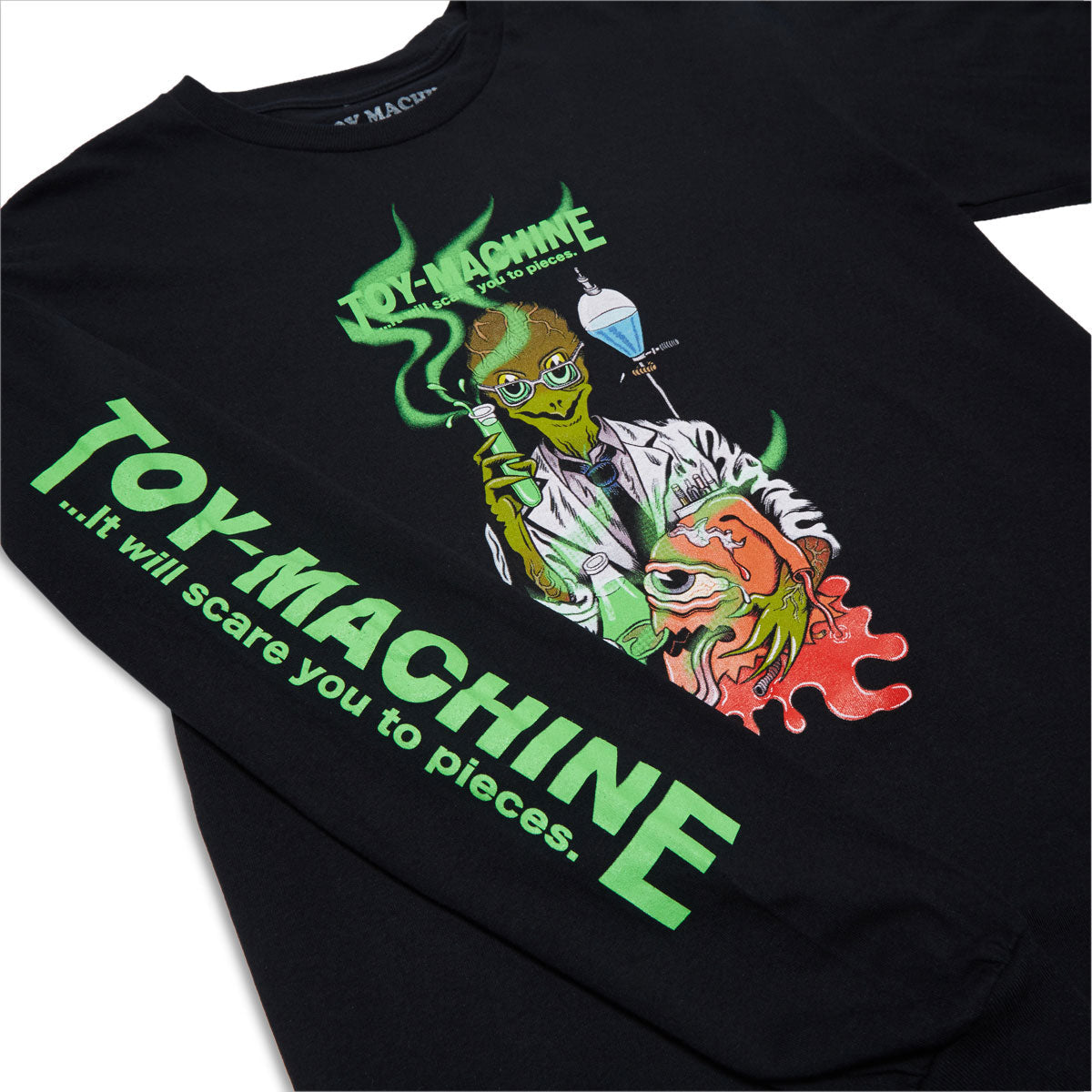 Toy Machine Sect-animator Long Sleeve T-Shirt - Black image 2