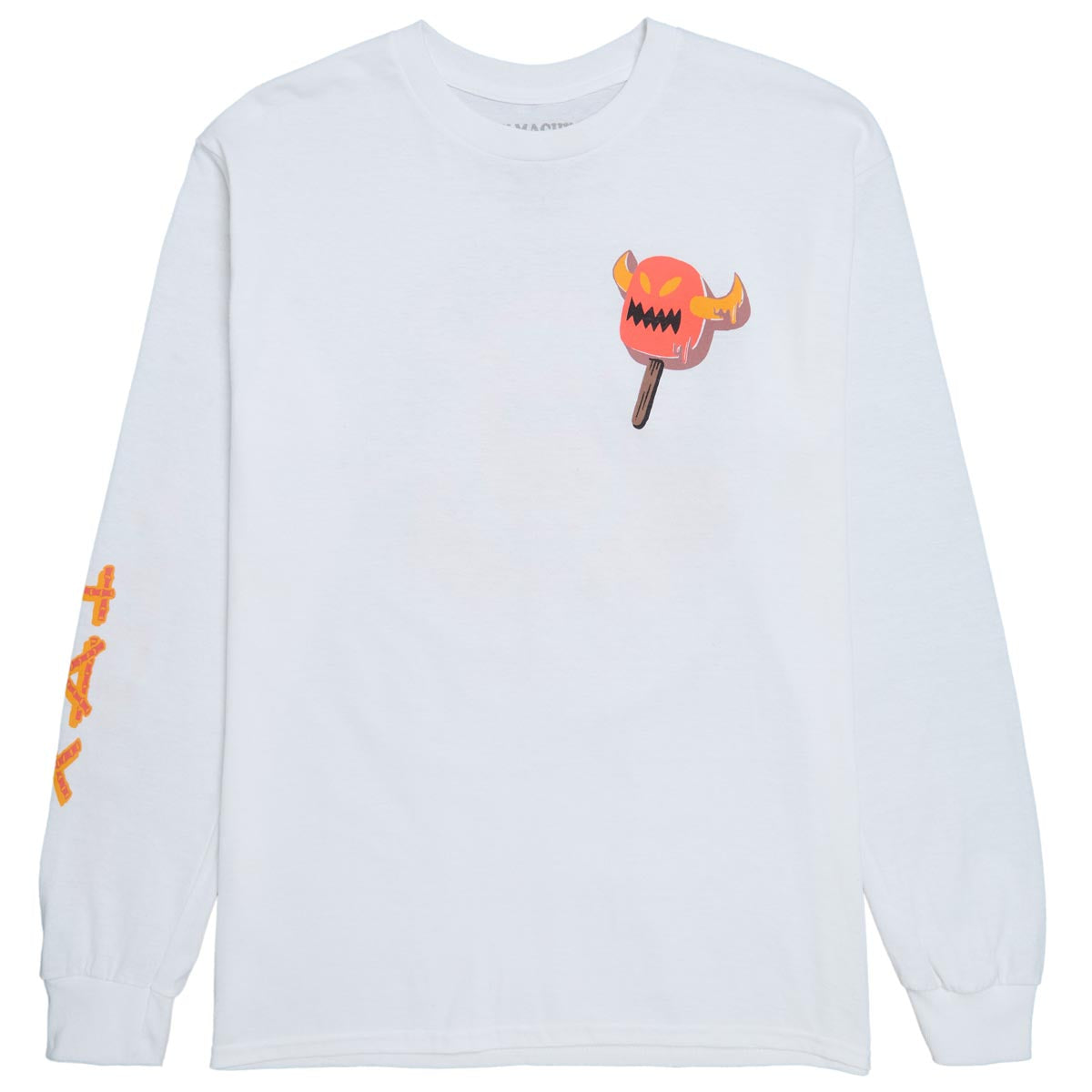 Toy Machine Lost And Found Long Sleeve T-Shirt - White image 2