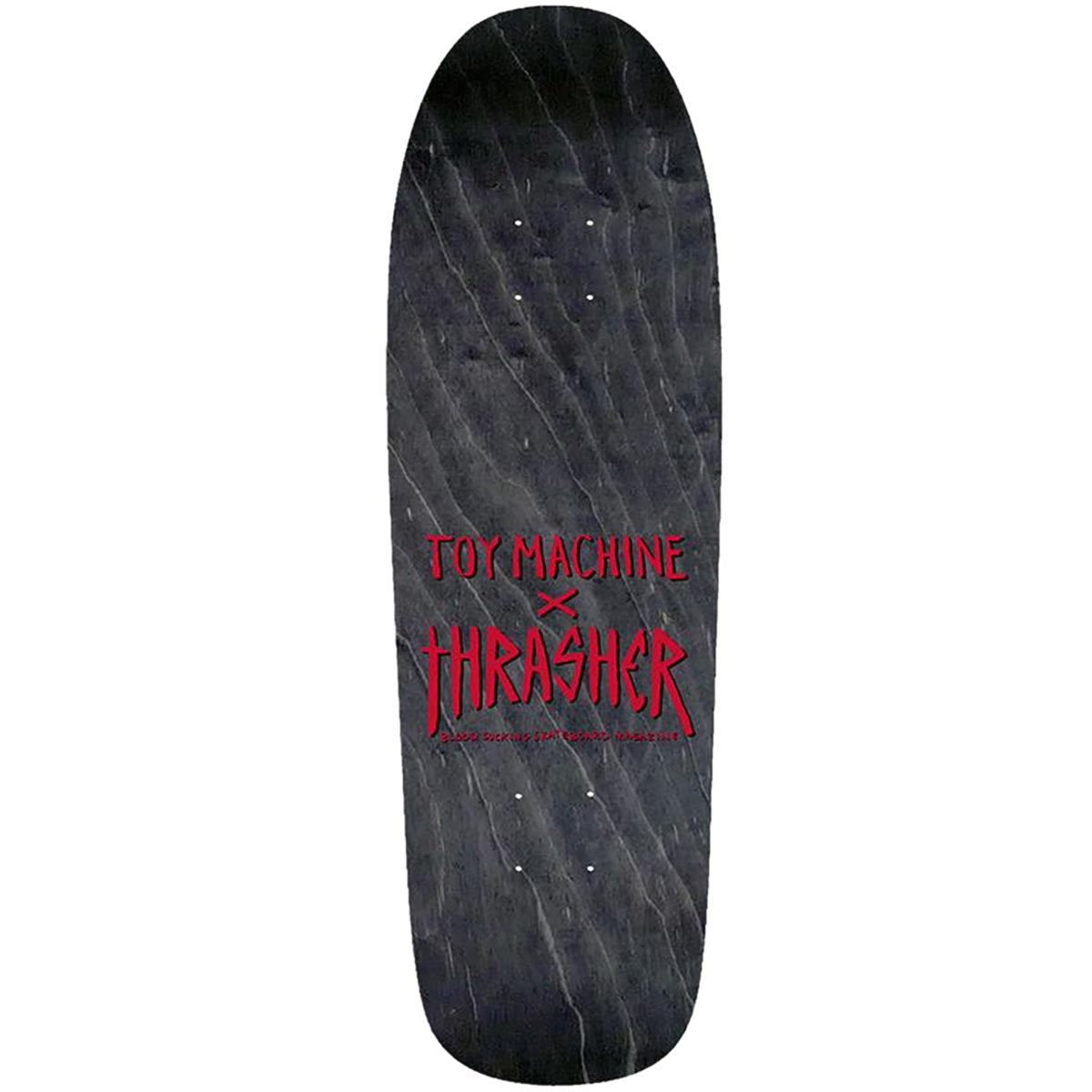 Toy Machine x Thrasher Monster Gram Shaped Skateboard Deck - 9.50