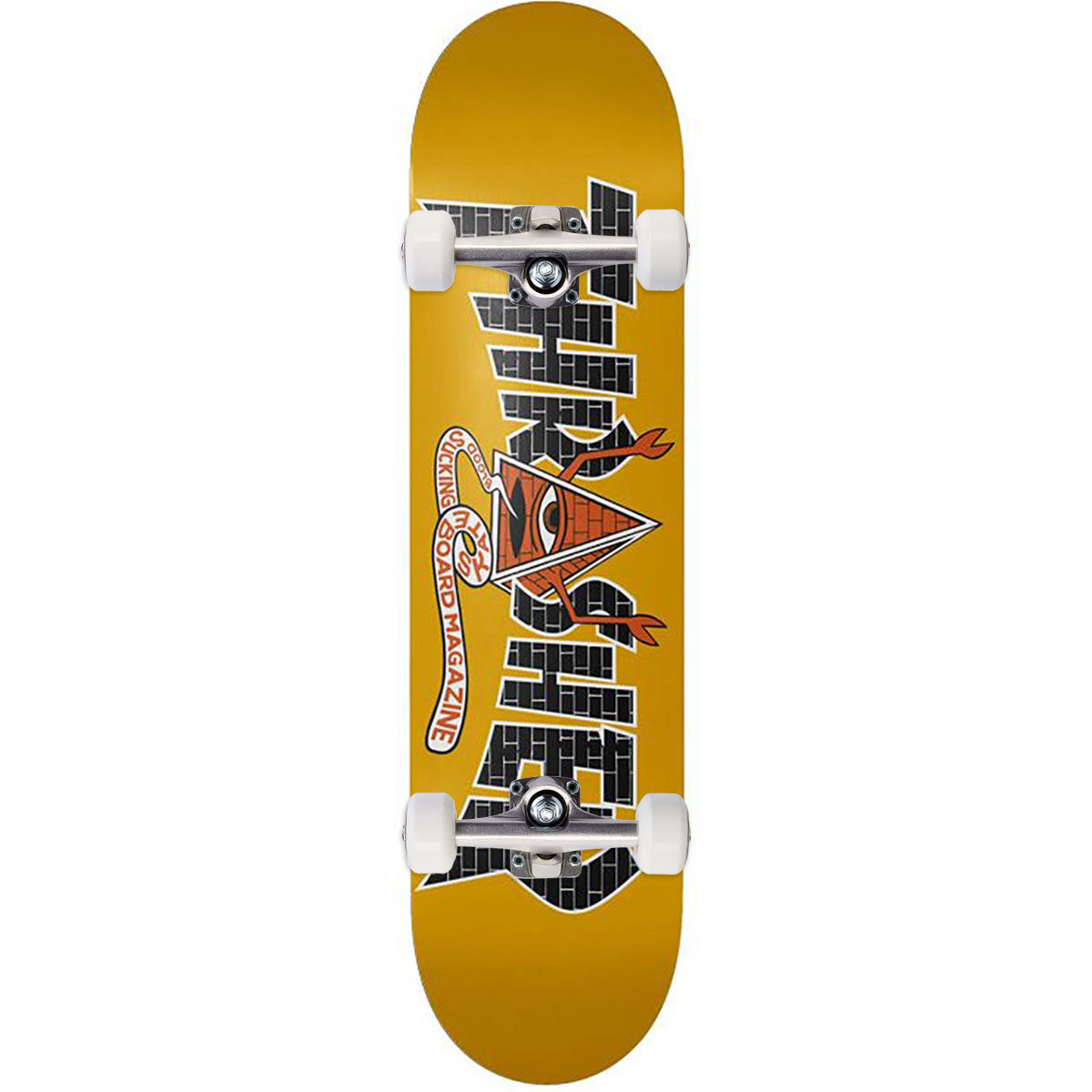 Toy Machine x Thrasher Pyramid Sect Skateboard Complete - 8.50