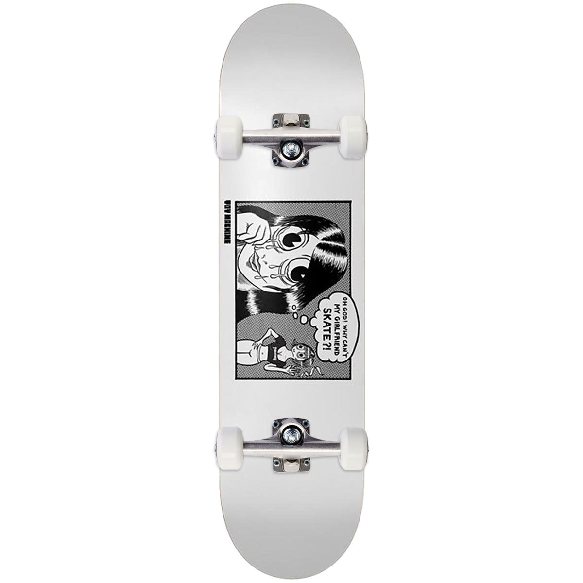 Toy Machine x Thrasher Girlfriend Skateboard Complete - 8.25