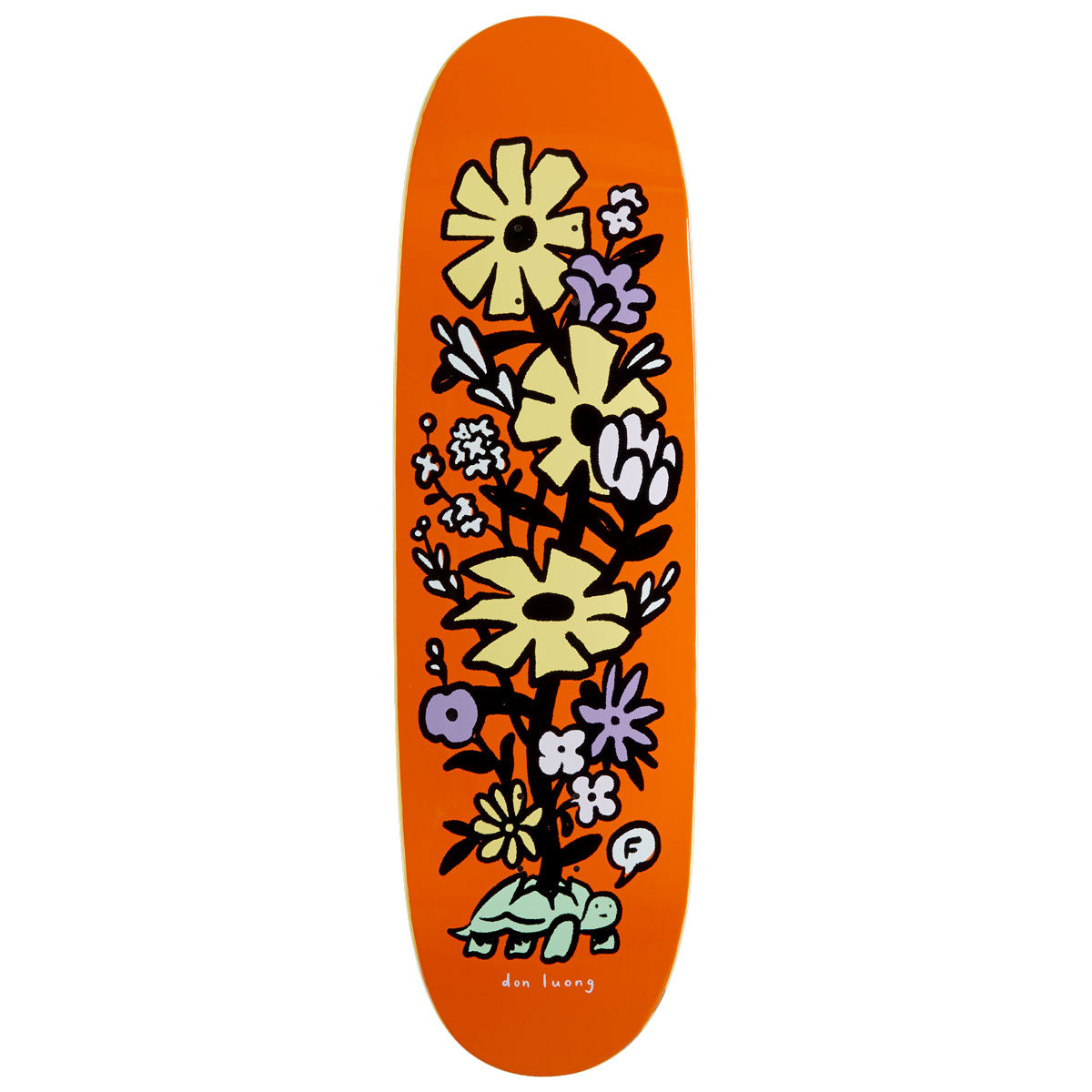Foundation Don Flowers Egg Skateboard Deck - 8.88