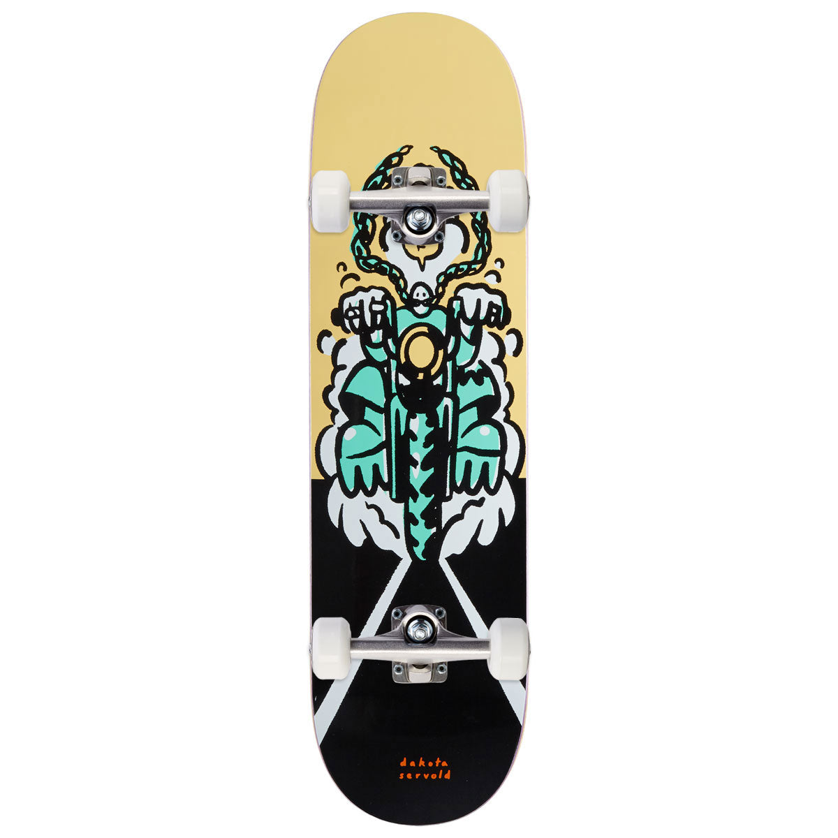Foundation Servold Biker Skateboard Complete - 8.25