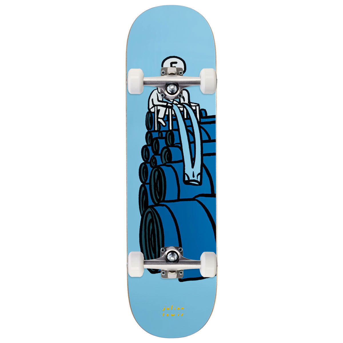 Foundation Lewis Sew Wut Skateboard Complete - 8.50