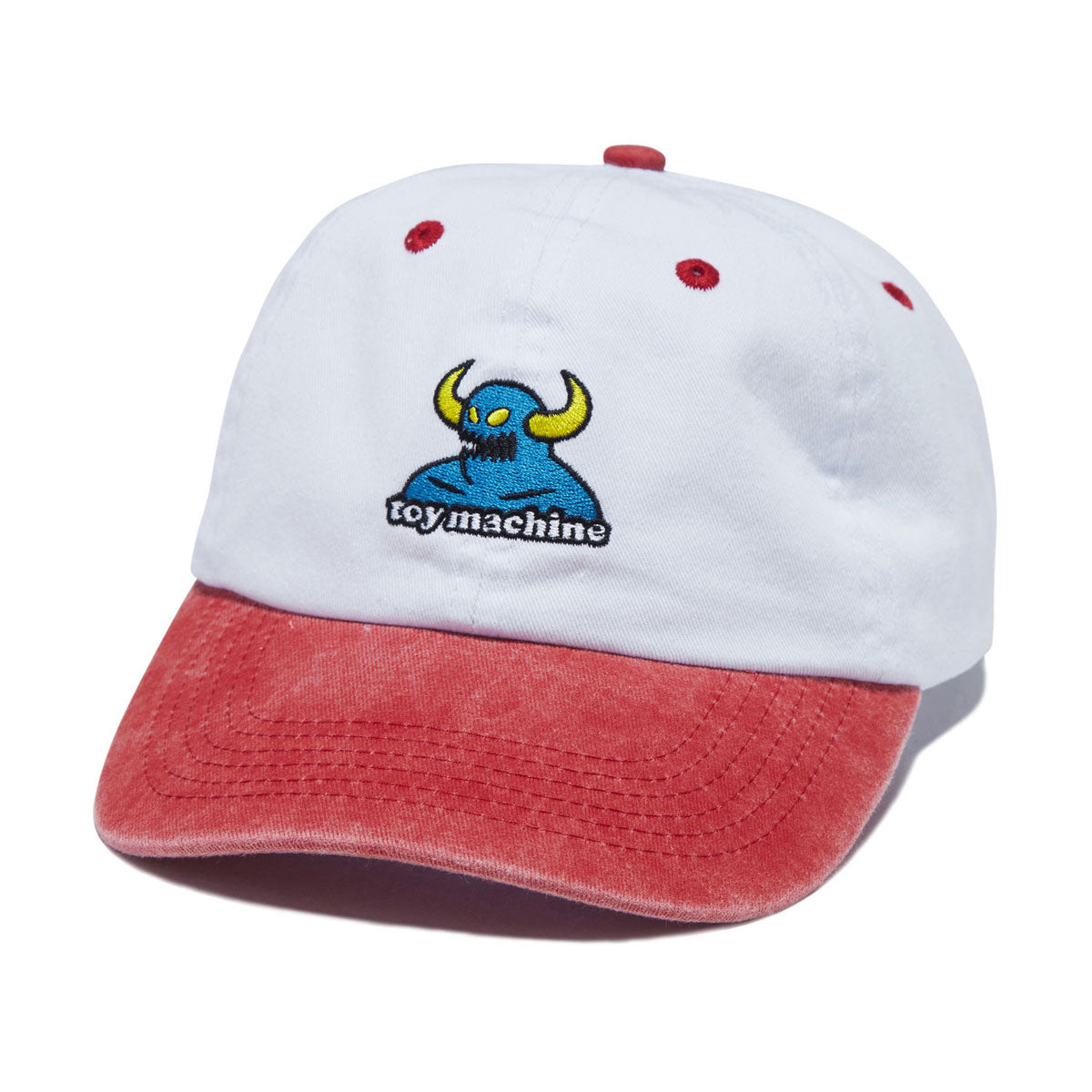 Toy Machine Monster Strapback Hat - White image 1