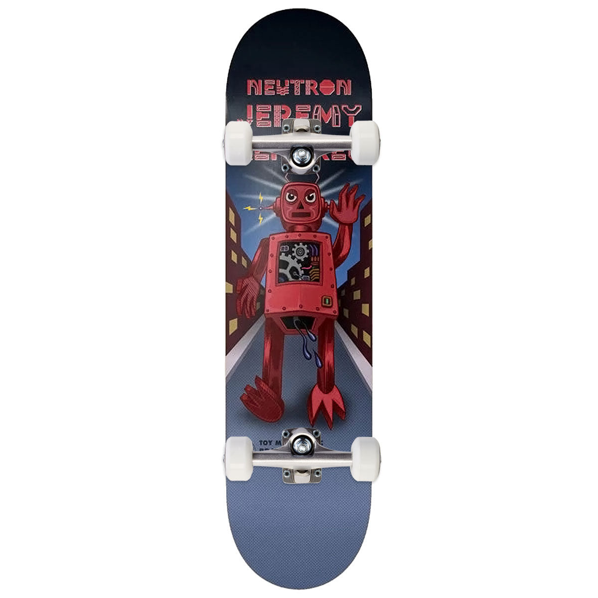 Toy Machine Leabres Robot Skateboard Complete - 8.38