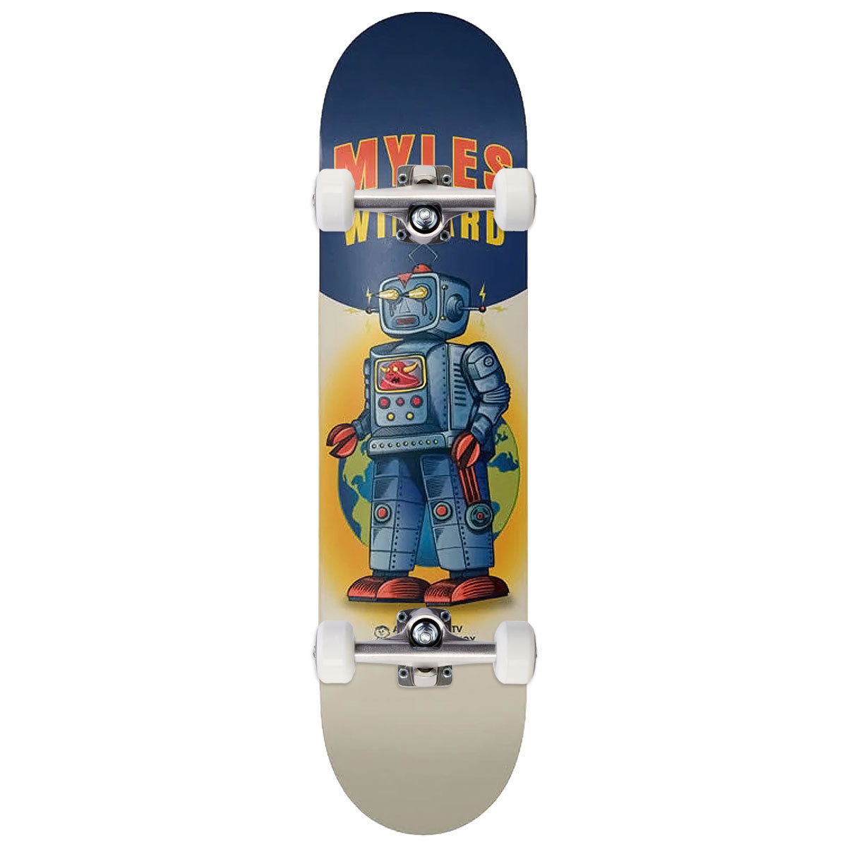 Toy Machine Willard Robot Skateboard Complete - 8.13