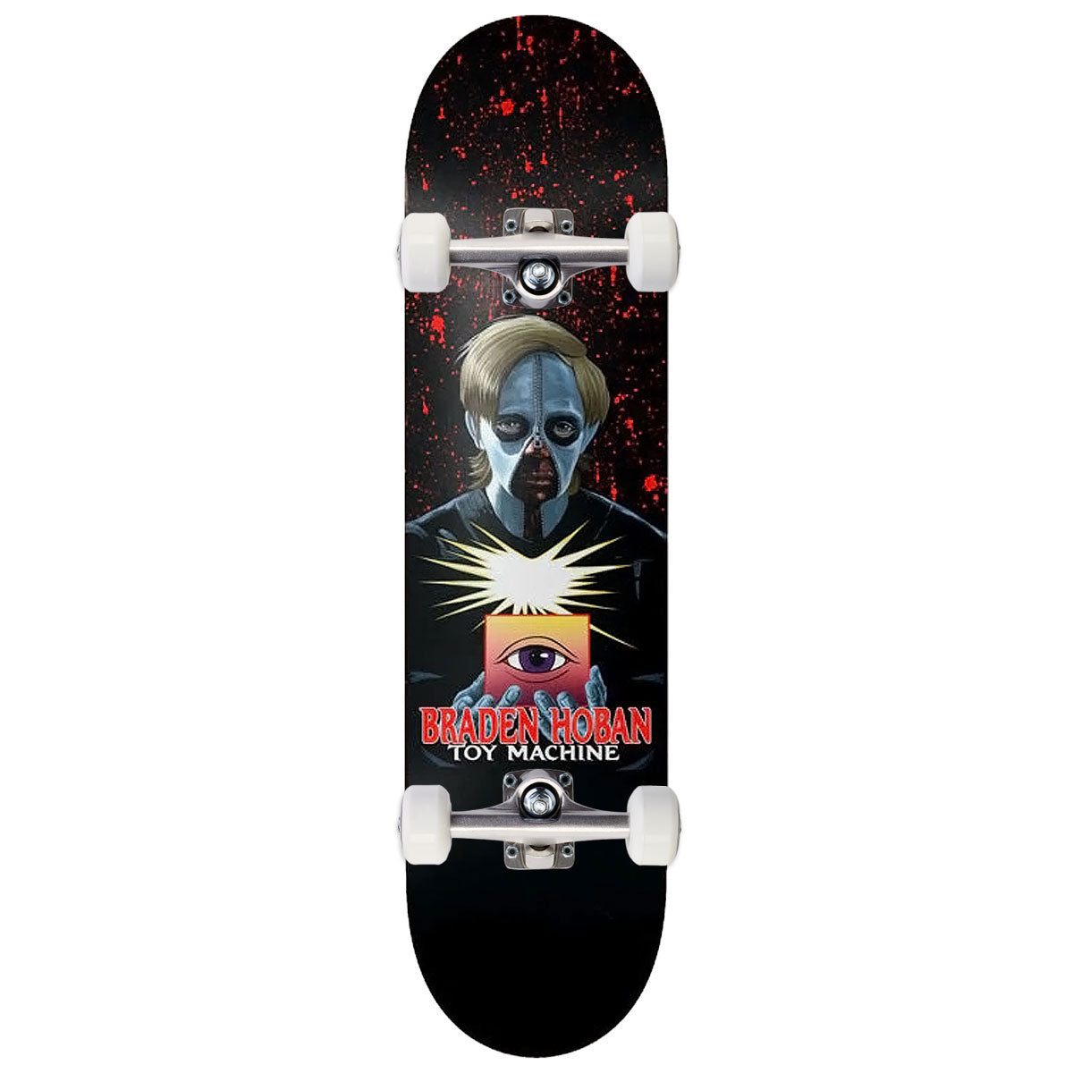 Toy Machine Hoban Unzipped Skateboard Complete - 8.38