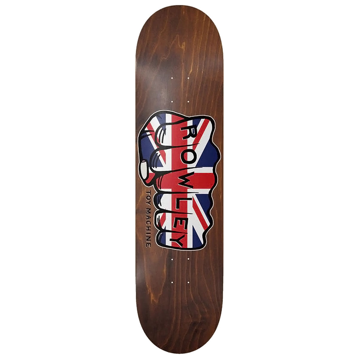 Toy Machine Rowley Union Jack Skateboard Deck - 8.25