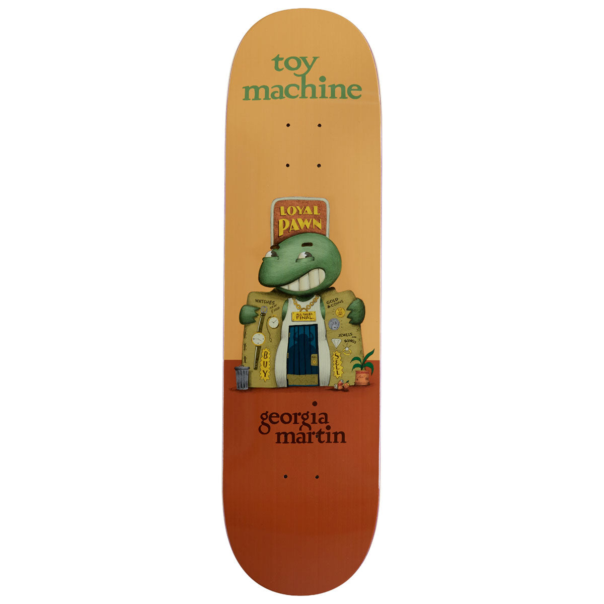 Toy Machine Martin Roadside Skateboard Deck - 8.25