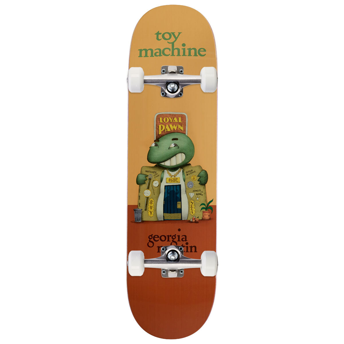 Toy Machine Martin Roadside Skateboard Complete - 8.25
