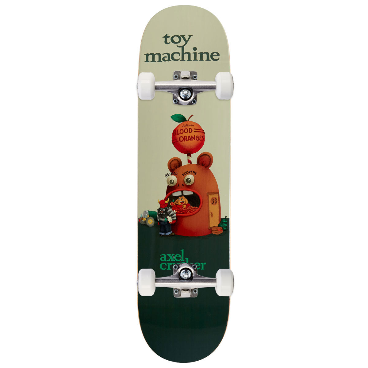Toy Machine Axel Roadside Skateboard Complete - 8.00