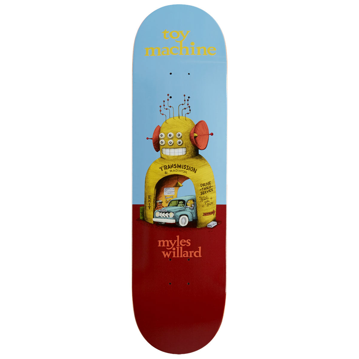 Toy Machine Willard Roadside Skateboard Deck - 8.50
