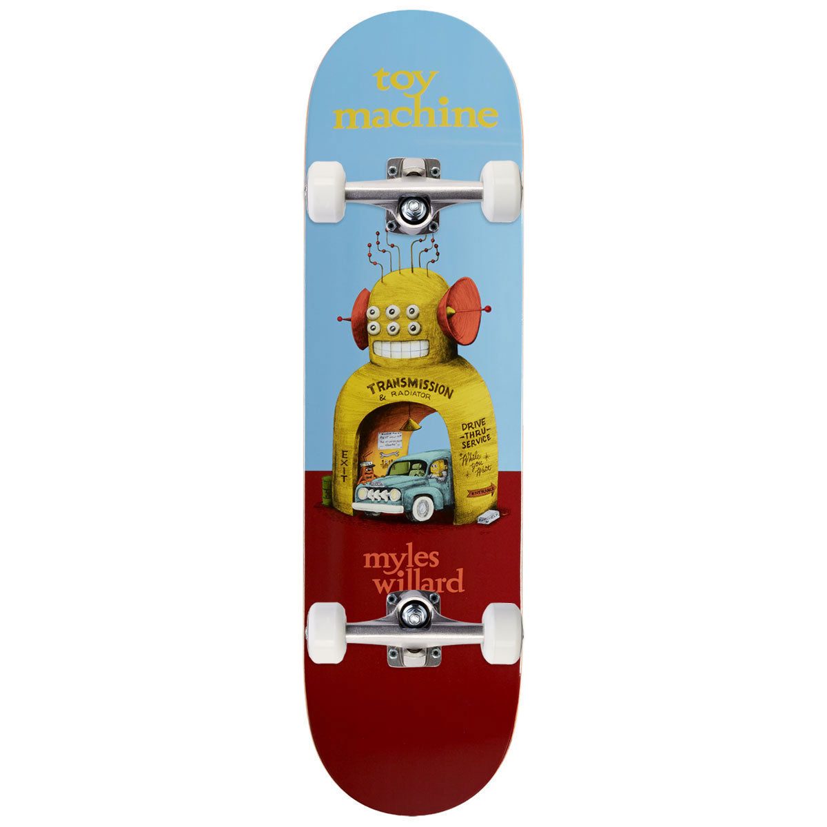 Toy Machine Willard Roadside Skateboard Complete - 8.50