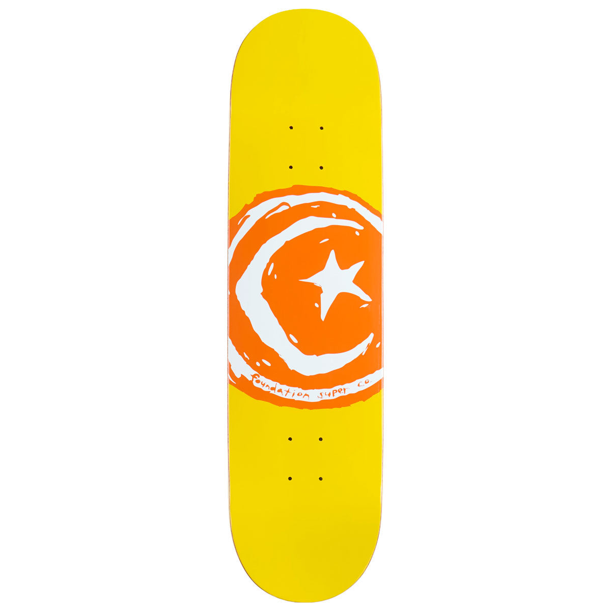 Foundation Star & Moon Skateboard Deck - 8.25