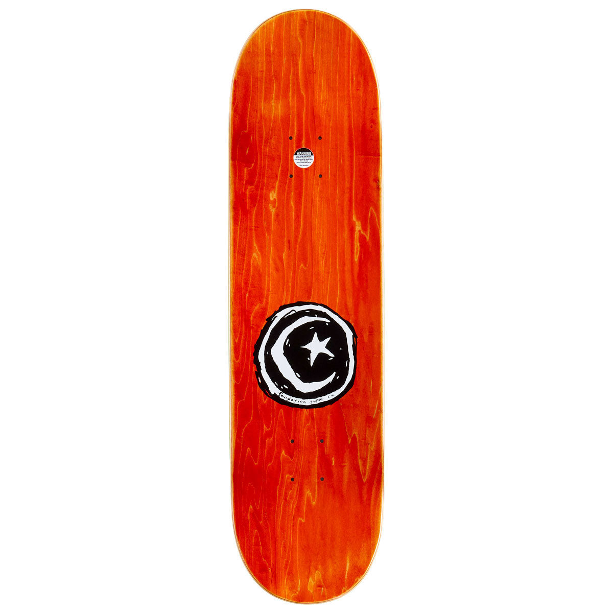 Foundation Star & Moon Skateboard Deck - 8.25