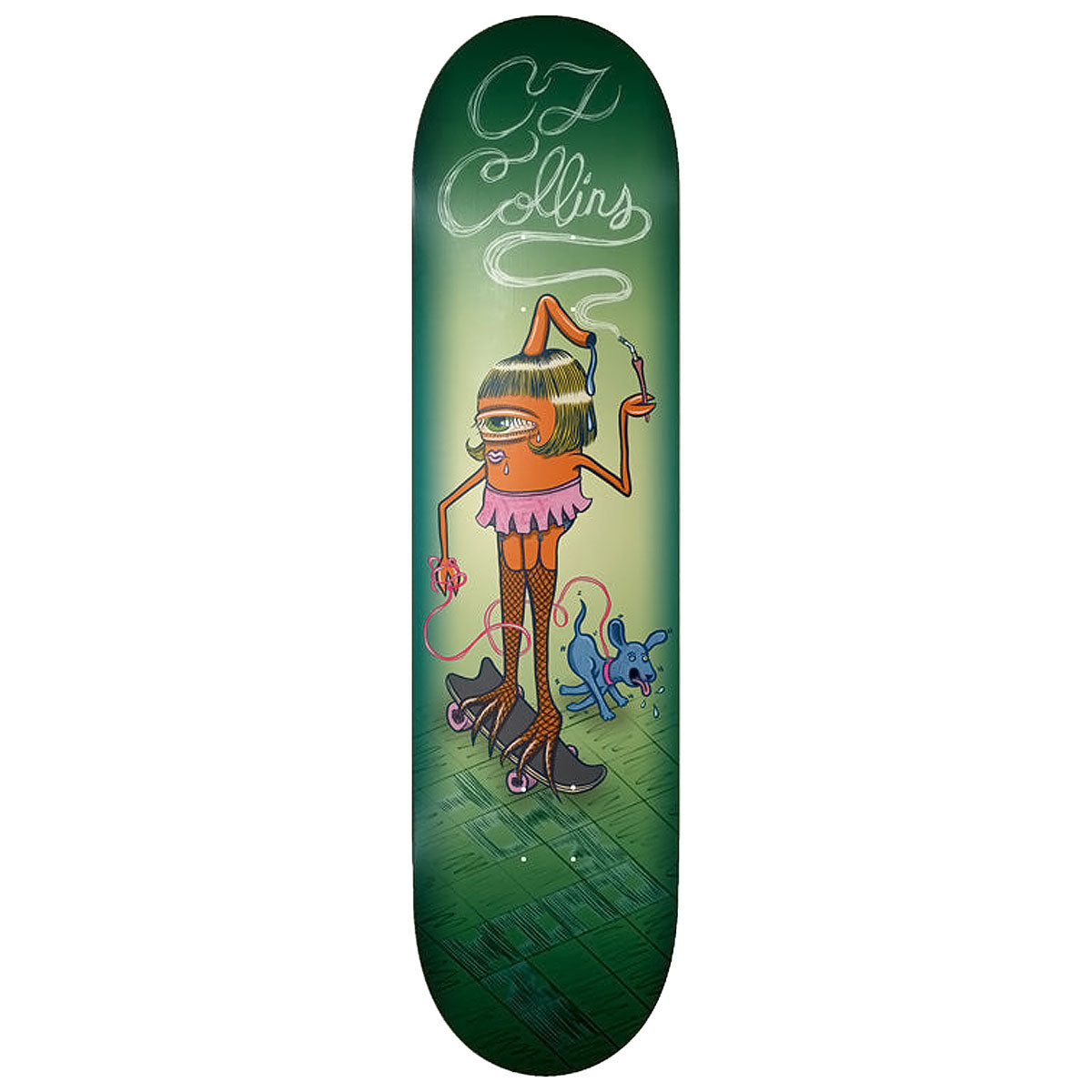 Toy Machine Collins Sect Girl Skateboard Deck - 8.50