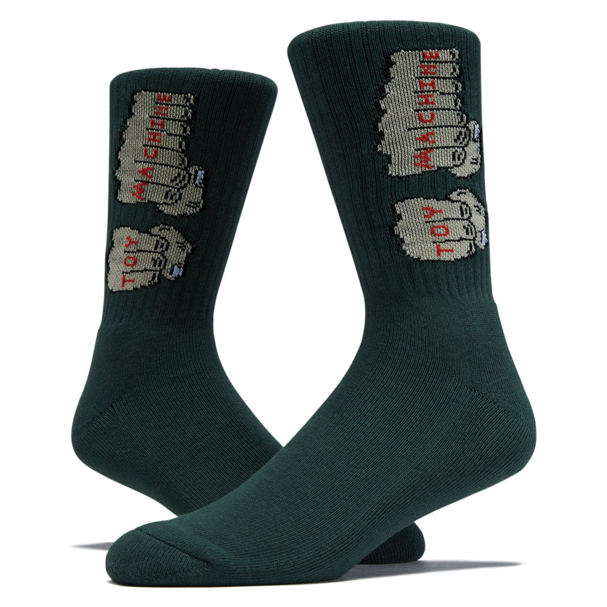 Toy Machine Fists Socks - Forest image 2