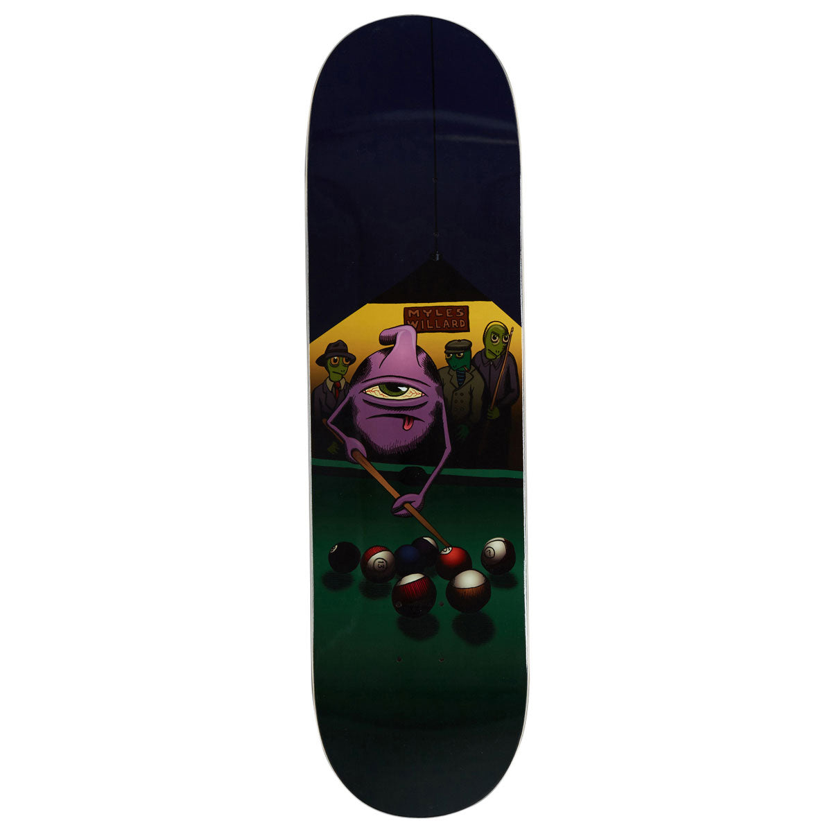 Toy Machine Willard Hustler Skateboard Deck - 8.25