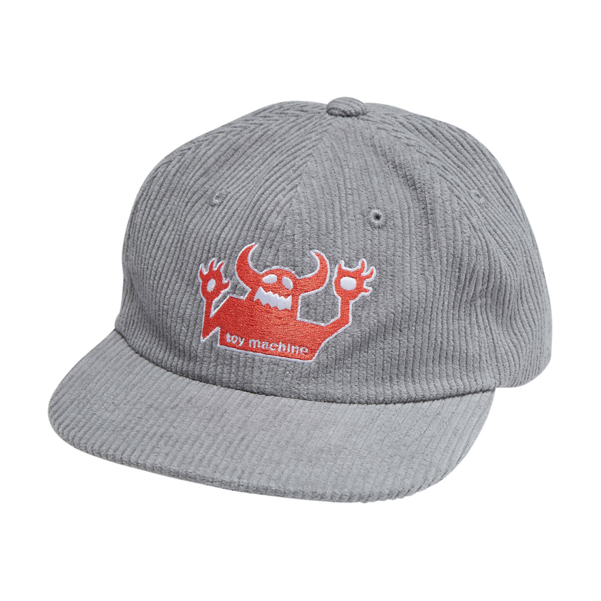 Toy Machine OG Monster Corduroy Hat - Grey image 1