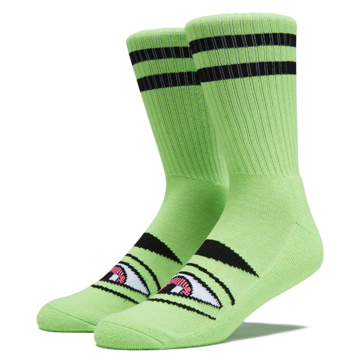 Toy Machine Heather Sect Eye Socks - Yellow image 1