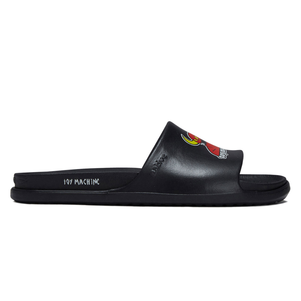 Toy Machine x Native Monster Slides - Black image 1
