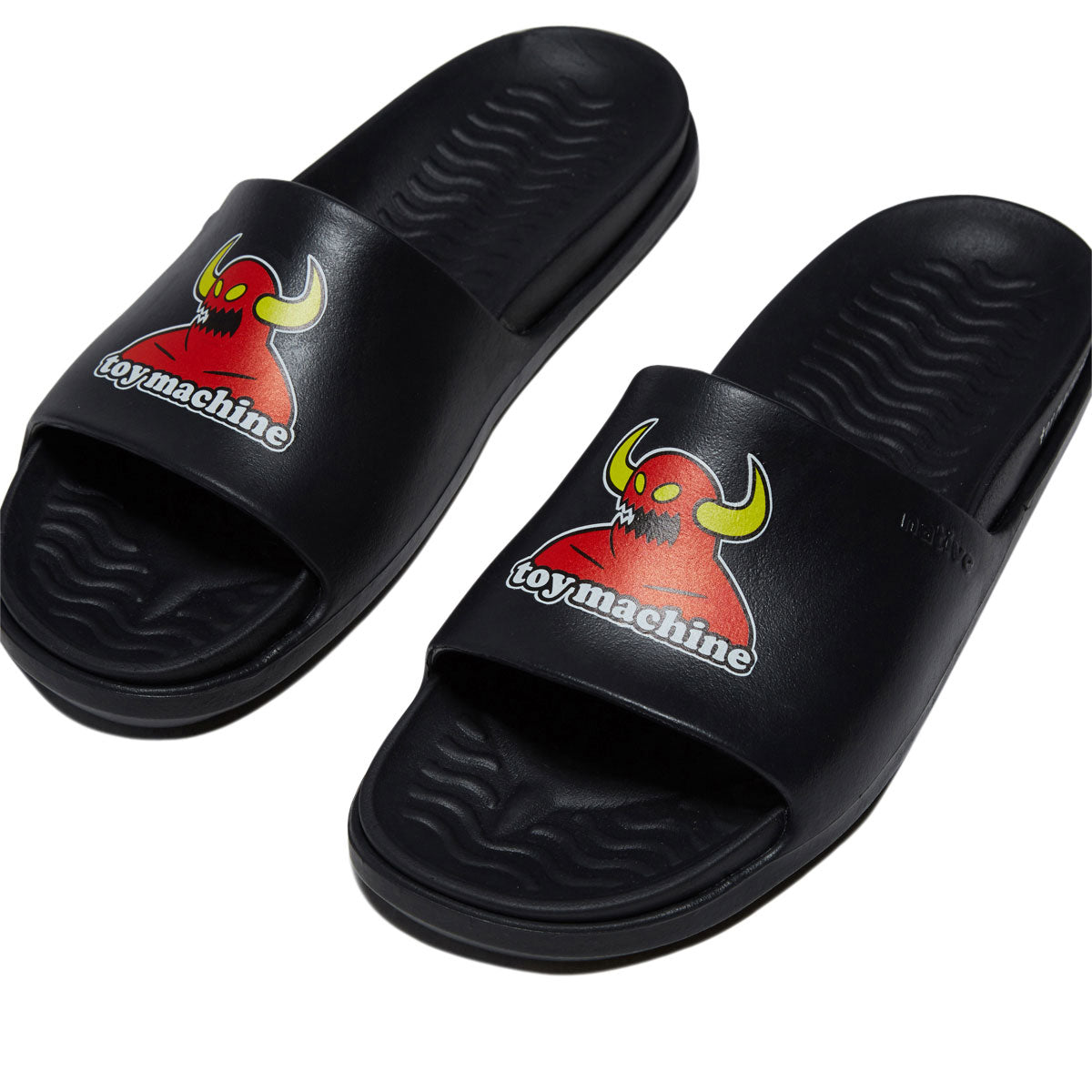 Toy Machine x Native Monster Slides - Black image 5
