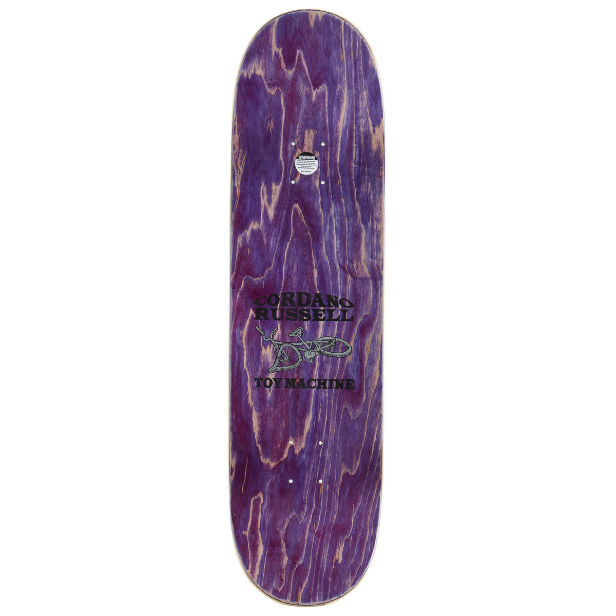 Toy Machine Russell Crash Skateboard Deck - 8.50