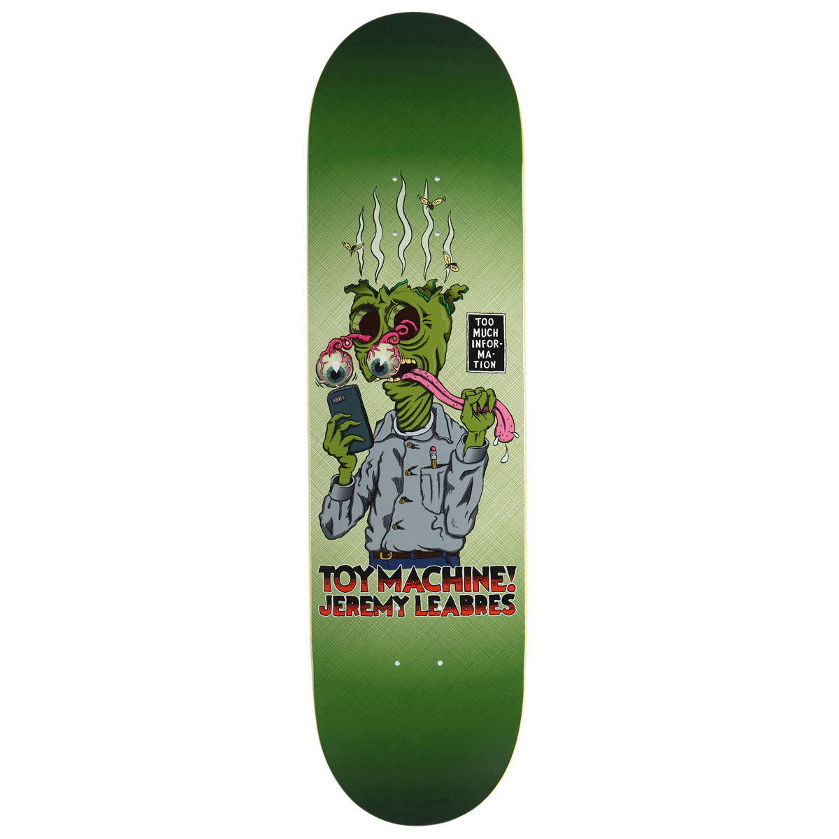 Toy Machine Leabres Too Much Skateboard Deck - 8.38