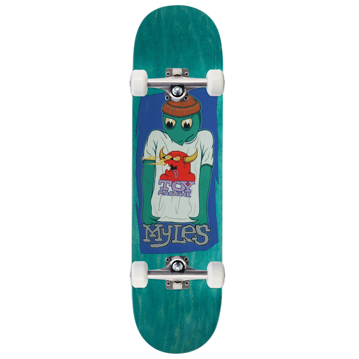 Toy Machine Willard Turtle Shirt Skateboard Complete - 8.25