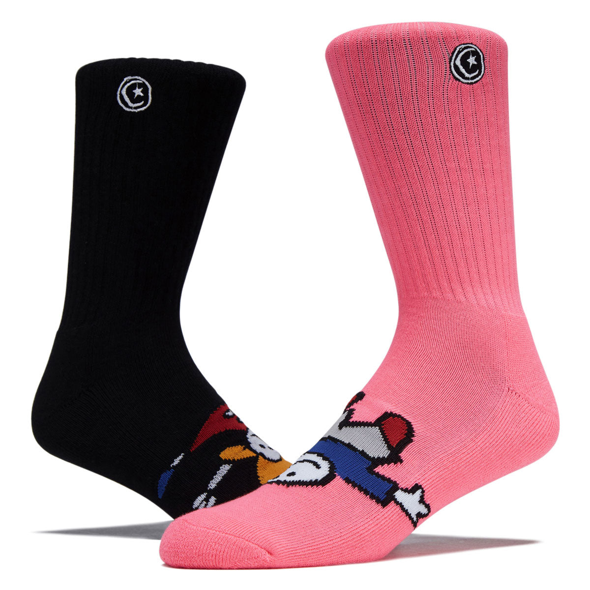 Foundation Whippersnapper Socks - Multi Black/Pink image 2