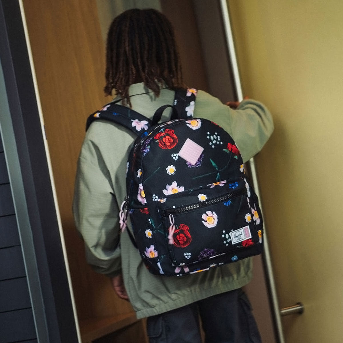 Herschel Supply x LEGO Kids Heritage Kids Backpack - Falling Florals image 5