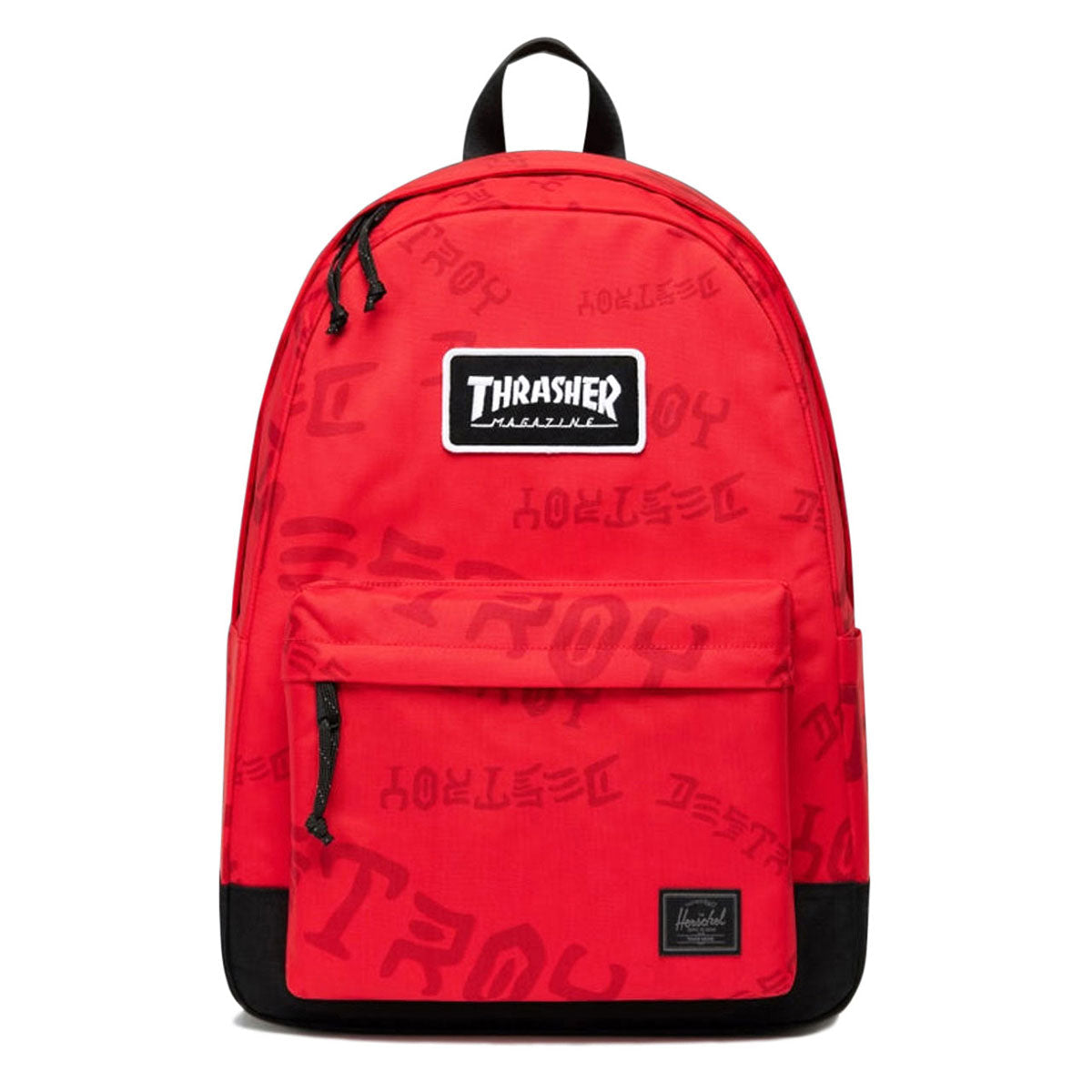 Herschel Supply x Thrasher Classic XL Nylon Backpack - Racing Red/Barbados Cherry Destroy image 1