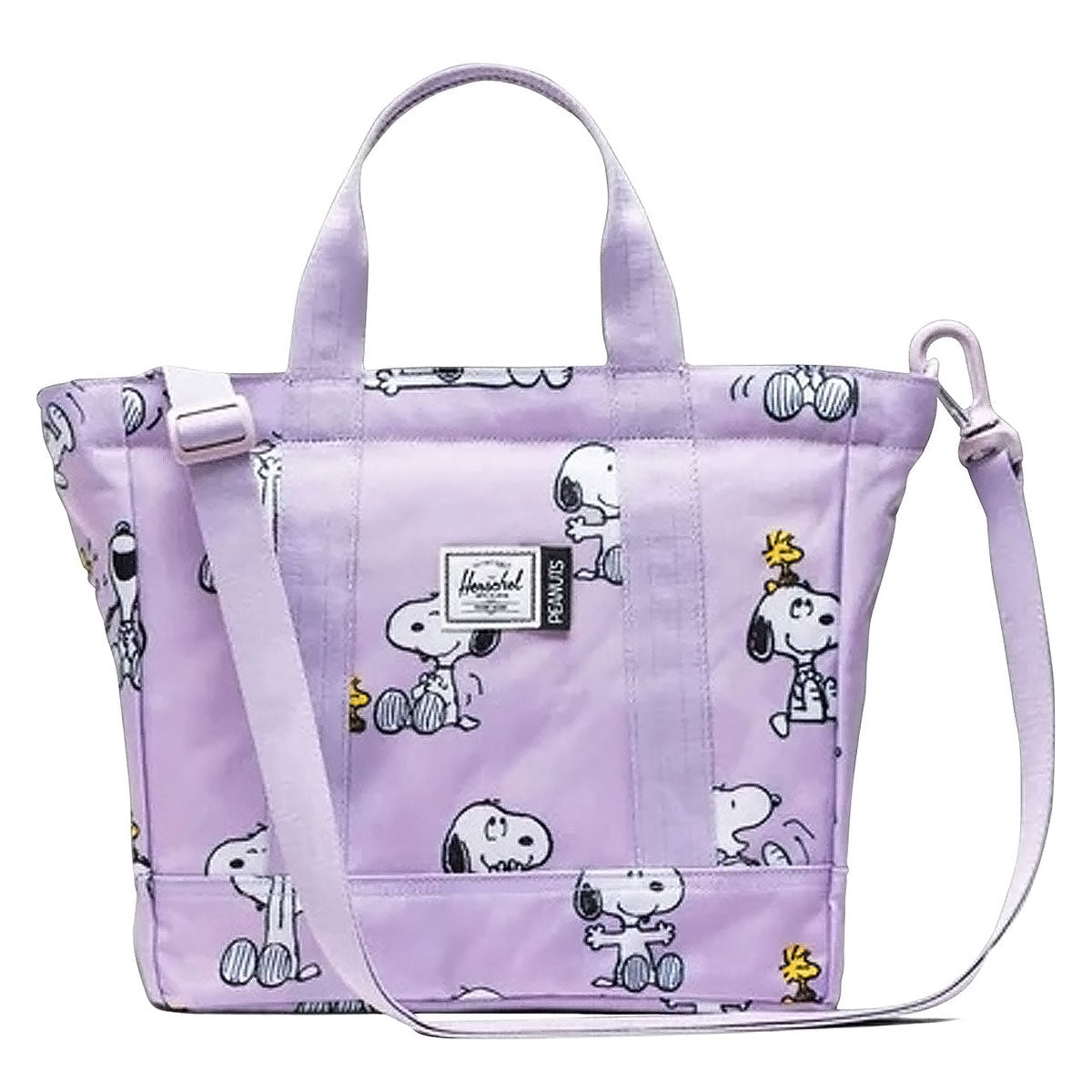 Herschel Supply x Peanuts Heritage Small Tote Bag - Snoopy And Woodstock Pastel LC image 1
