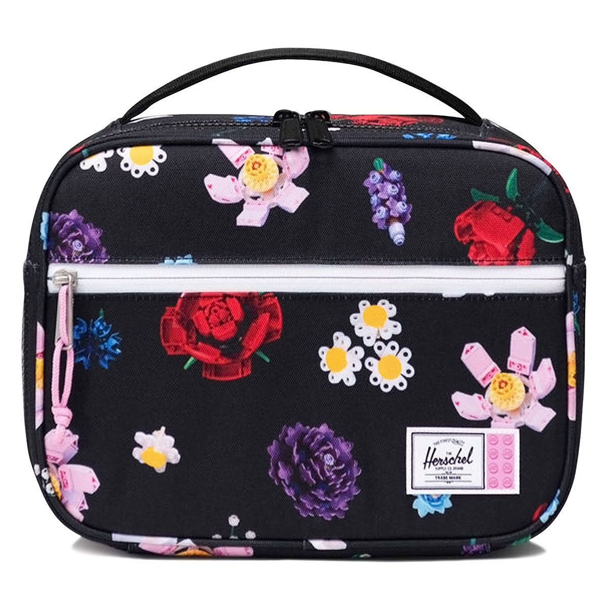 Herschel Supply x LEGO Little Pop Quiz Lunch Box - Falling Florals image 1