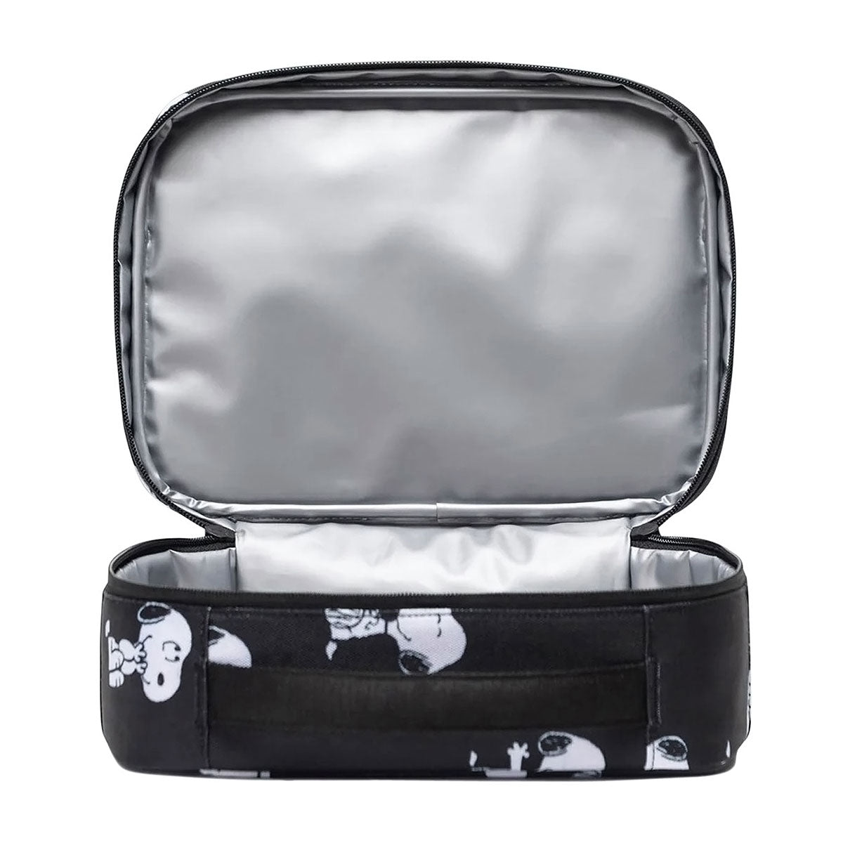 Herschel Supply x Peanuts Pop Quiz Lunch Box - Snoopy And Woodstock Black image 3