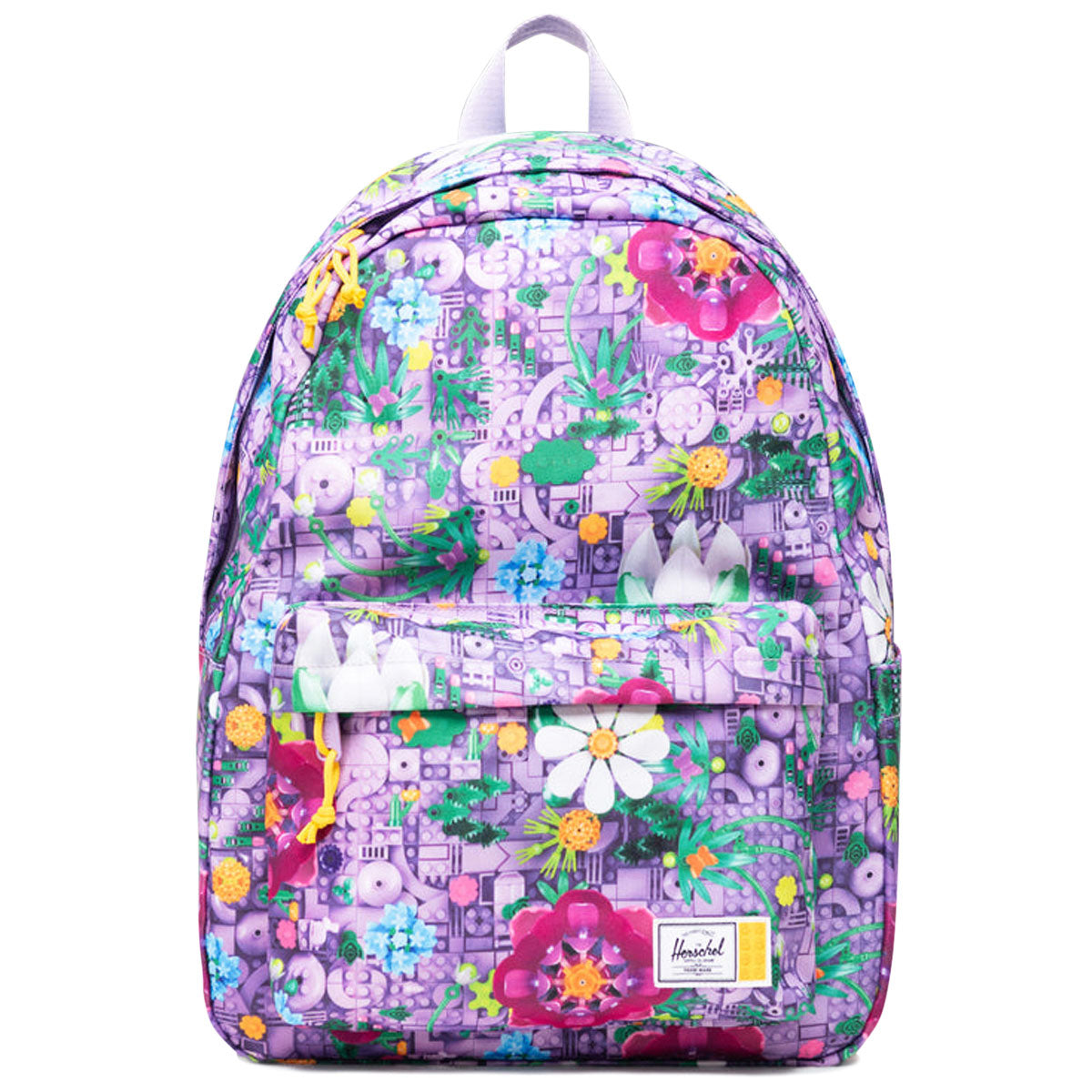 Herschel Supply x LEGO Classic XL Backpack - HSC LEGO Botanical Floral Lavender image 1