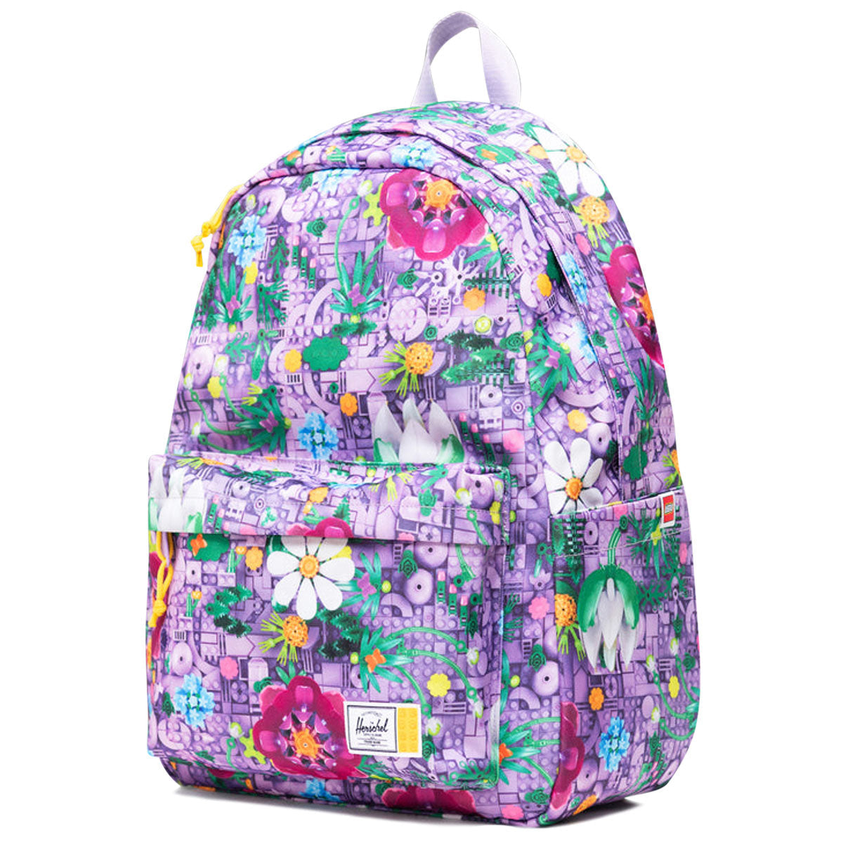 Herschel Supply x LEGO Classic XL Backpack - HSC LEGO Botanical Floral Lavender image 3