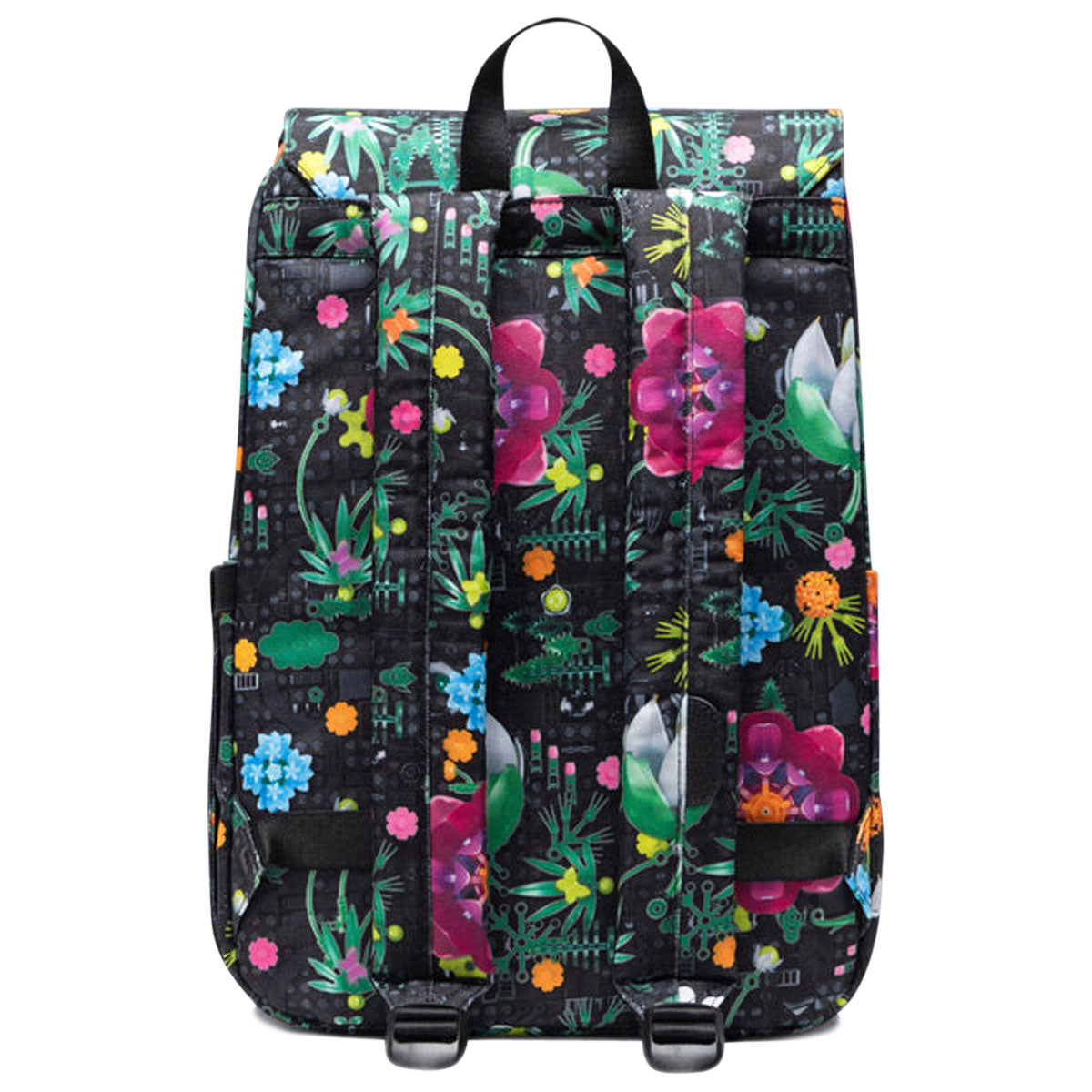 Herschel Supply x LEGO Retreat Small Backpack - HSC LEGO Botanical Floral Black image 4