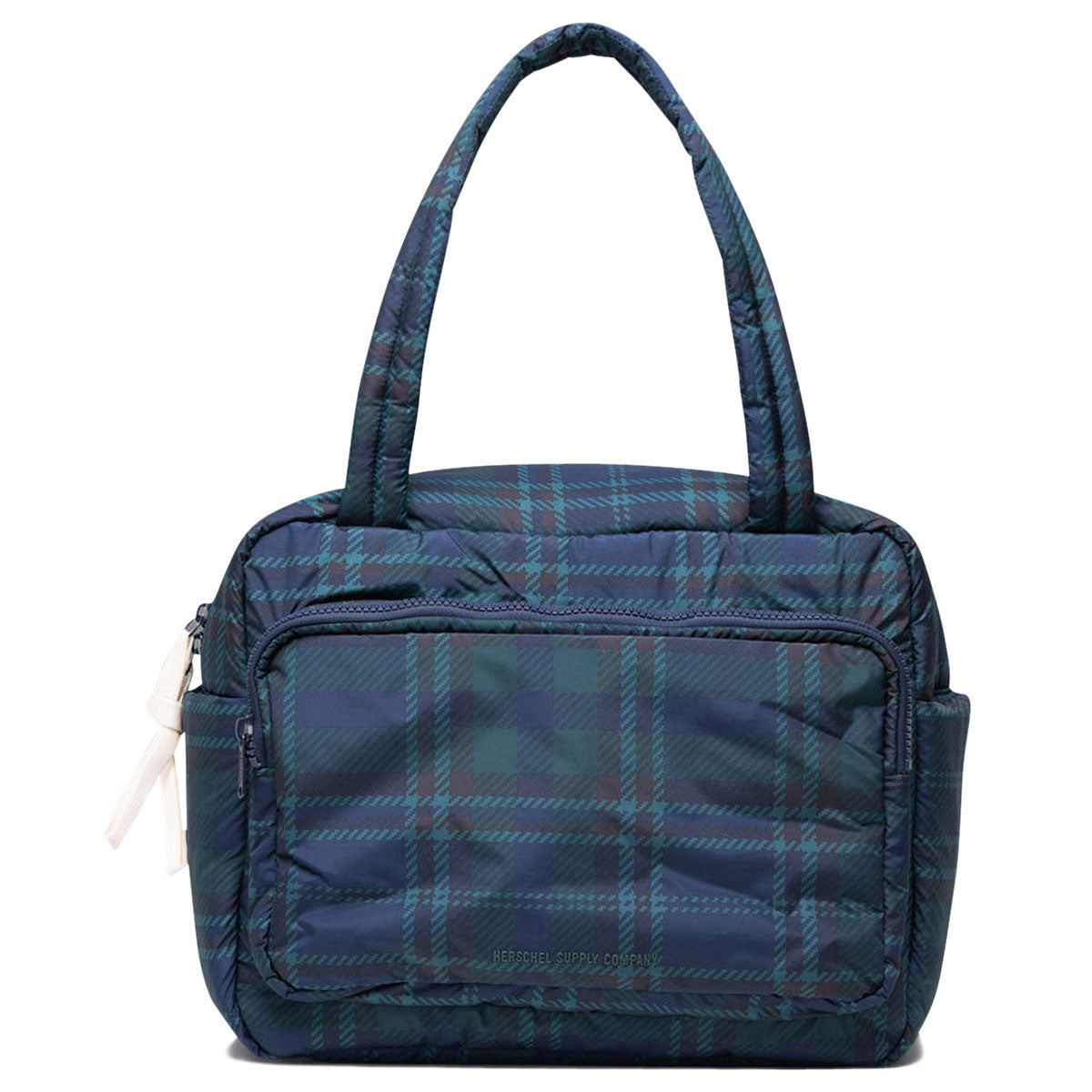 Herschel Supply Cloudform Duffle Bag - Tartan Plaid Black Iris image 1
