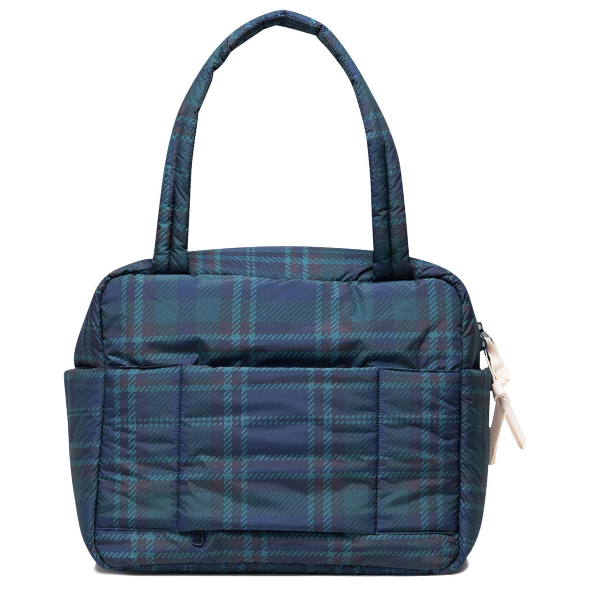 Herschel Supply Cloudform Duffle Bag - Tartan Plaid Black Iris image 2