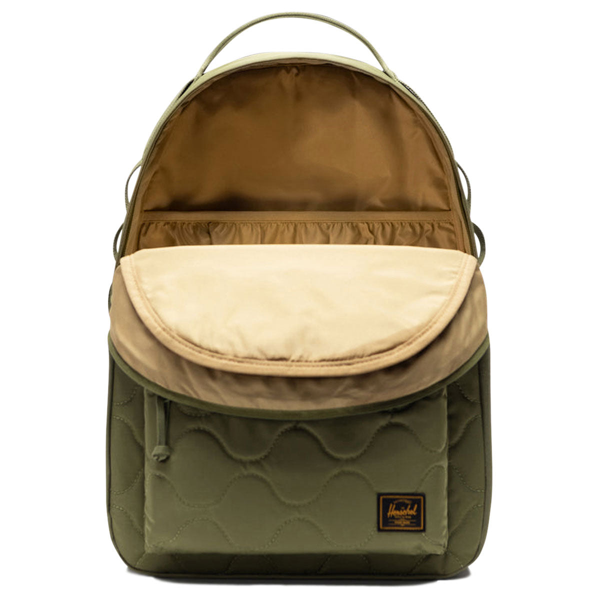 Herschel Supply Classic XL Quilted Capsule Backpack - Loden Green Tonal image 4