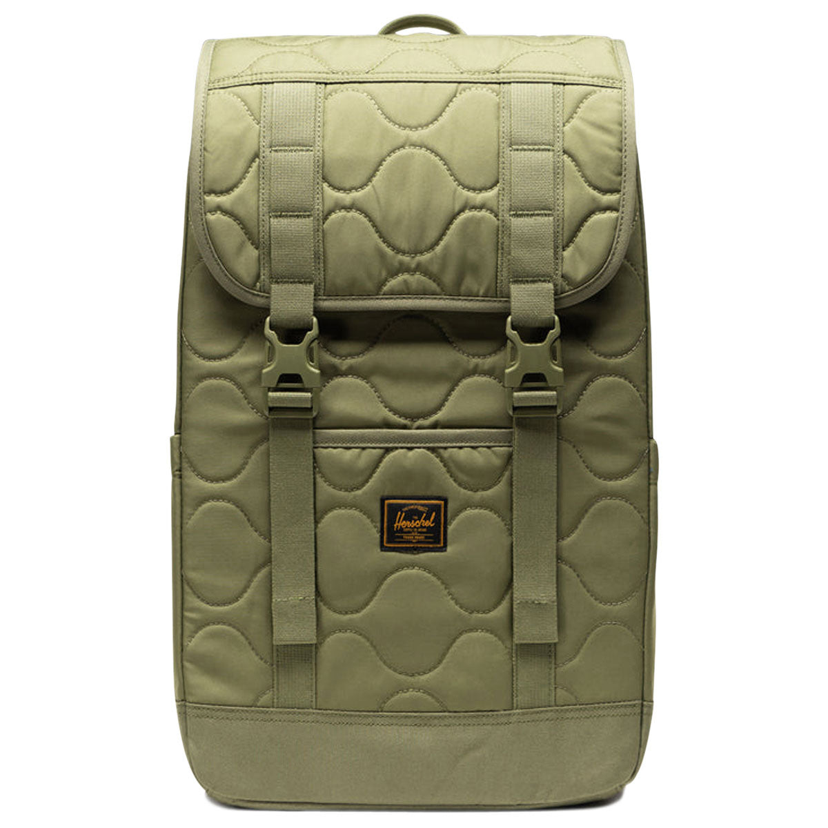 Herschel Supply Retreat Quilted Capsule Backpack - Loden Green Tonal image 1