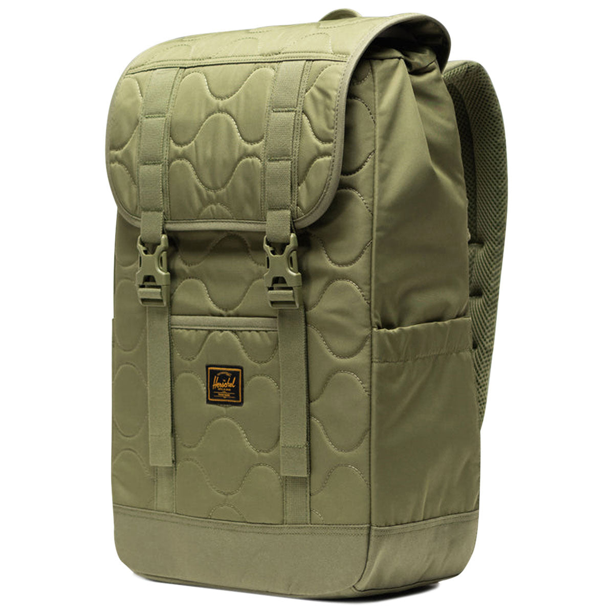 Herschel Supply Retreat Quilted Capsule Backpack - Loden Green Tonal image 3