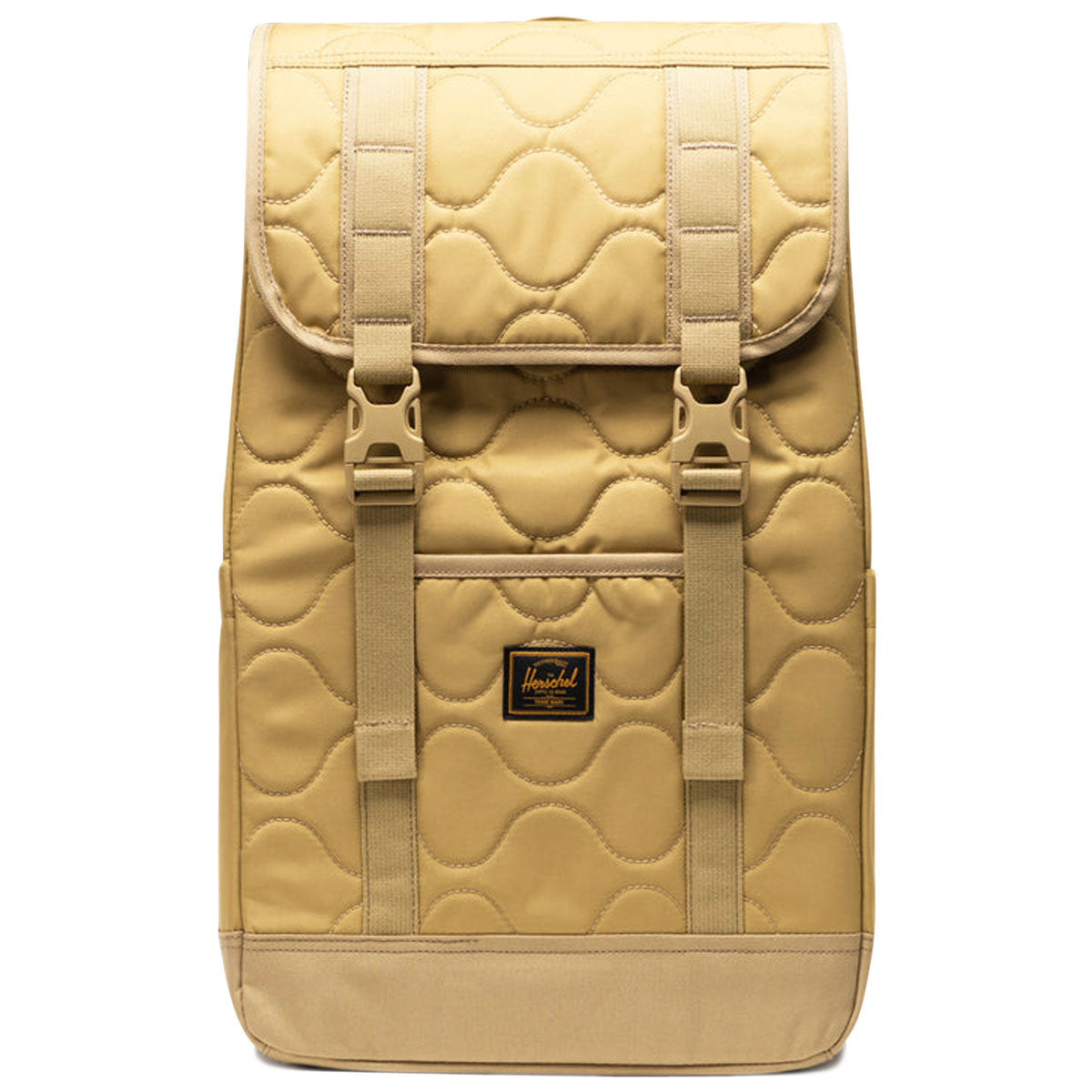 Herschel Supply Retreat Quilted Capsule Backpack - Khaki Tonal image 1