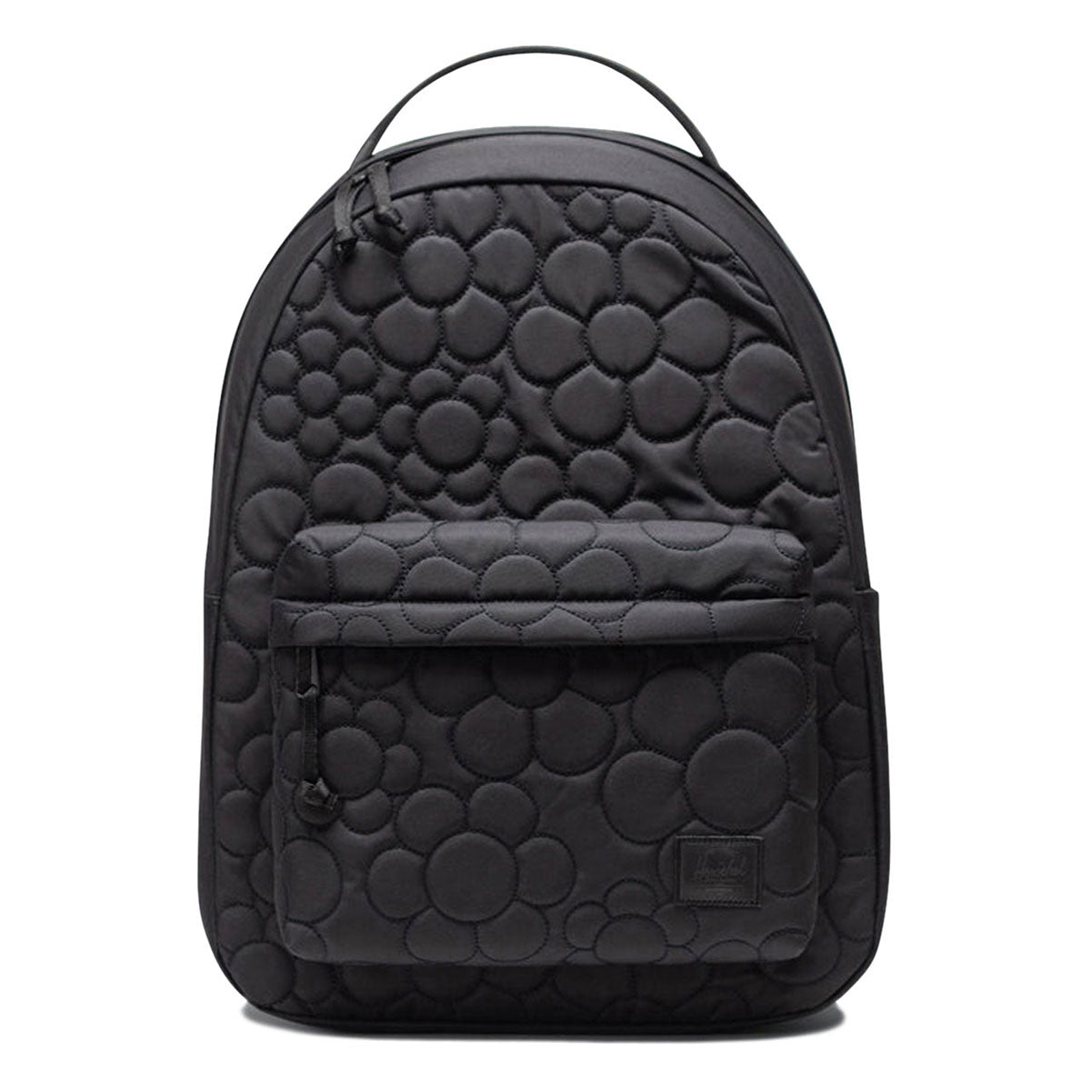 Herschel Supply Classic Quilted Capsule Backpack - Black Tonal Daisy image 1