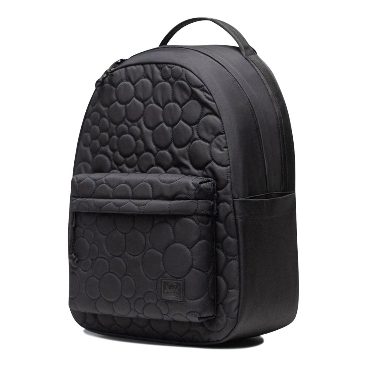 Herschel Supply Classic Quilted Capsule Backpack - Black Tonal Daisy image 3