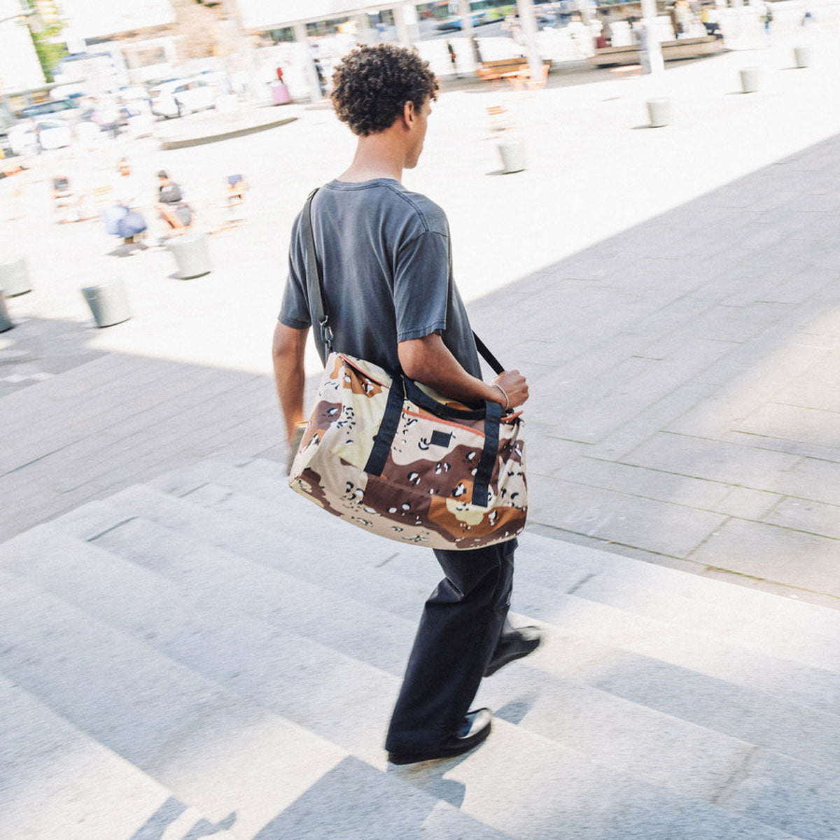 Herschel Supply Heritage Duffle Bag - Camo Desert image 3